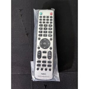 NEC Remote Controller RU-M121 Silver Black New‎ 398GR8SW1NENEH Projector Display